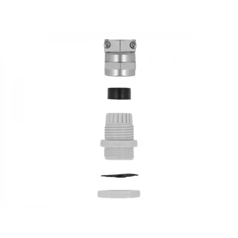Kabelio įvadas DeLOCK 60354 pilkas metalas/plastikas