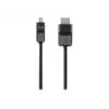 Mini DisplayPort į HDTV HDMI laidas, 1,8 m, Mini DisplayPort, HDMI, Kištukas, Kištukas, Juodas