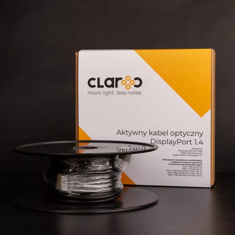 DisplayPort 1.4 laidas Claroc CLAROC-DP-14-30M 30 m 8K