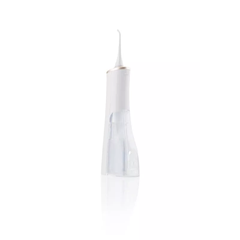 ETA Sonetic ETA270890000 belaidis oralinis irigatorius, 200 ml, 2 antgaliai, balta/auksinė