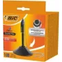 BIC 527507 mėlynas vidutinio storio rašiklis su sukimo mechanizmu, juodas, 1 vnt.