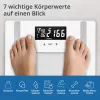 Kūno analizės svarstyklės ADE BA2300-2 su Bluetooth ir kūno riebalų matavimu