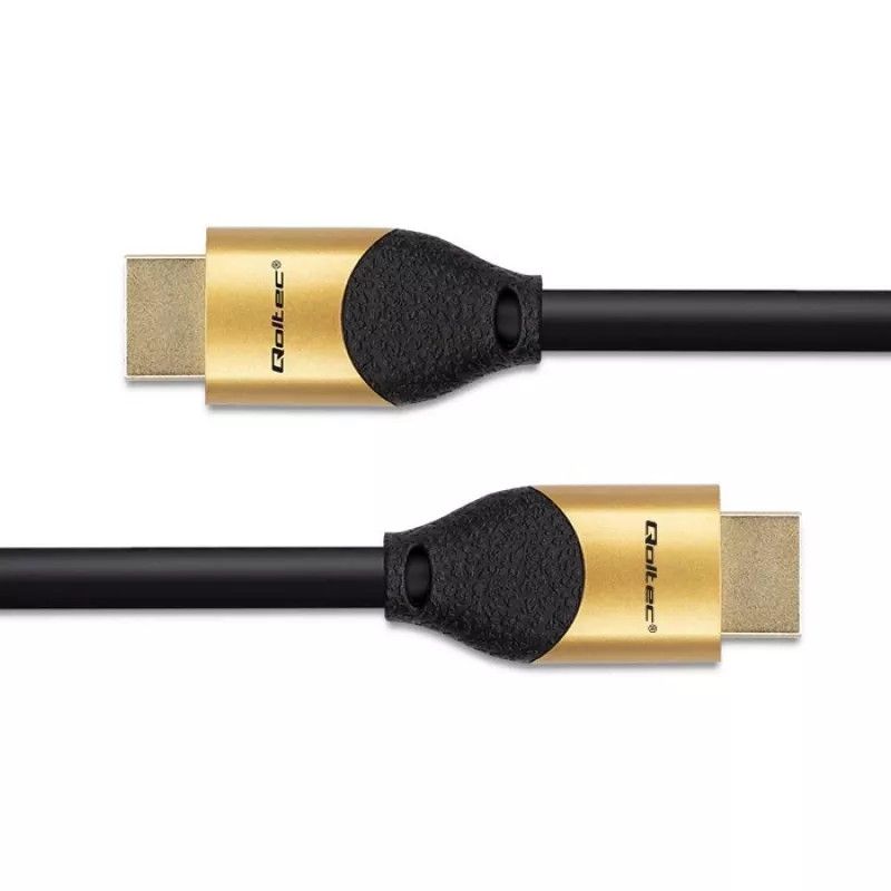 Qoltec 50357 HDMI kabelis 5 m HDMI A tipas (Standartinis) Juoda
