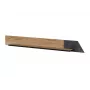 Plaukiojanti lentyna cama meble OVO 1300×200×150 mm ąžuolas/betonas, medžio drožlių plokštė, montuojama ant sienos