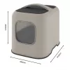 Uždaras katės tualetas Rotho BIALA smėlio spalvos 395×510×443 mm, plastikinis su samteliu