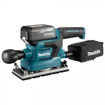 Šlifuoklis Makita DBO382Z juodas, turkio spalvos 200 W