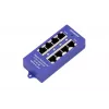 Extralink Gigabit 4 prievadų PoE injektorius, 4x 1000 Mb/s RJ45, 48 V, mėlynas/juodas