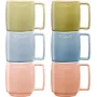6 keraminių puodelių rinkinys Staub Multicolor 350 ml – 6×350 ml keraminiai puodeliai