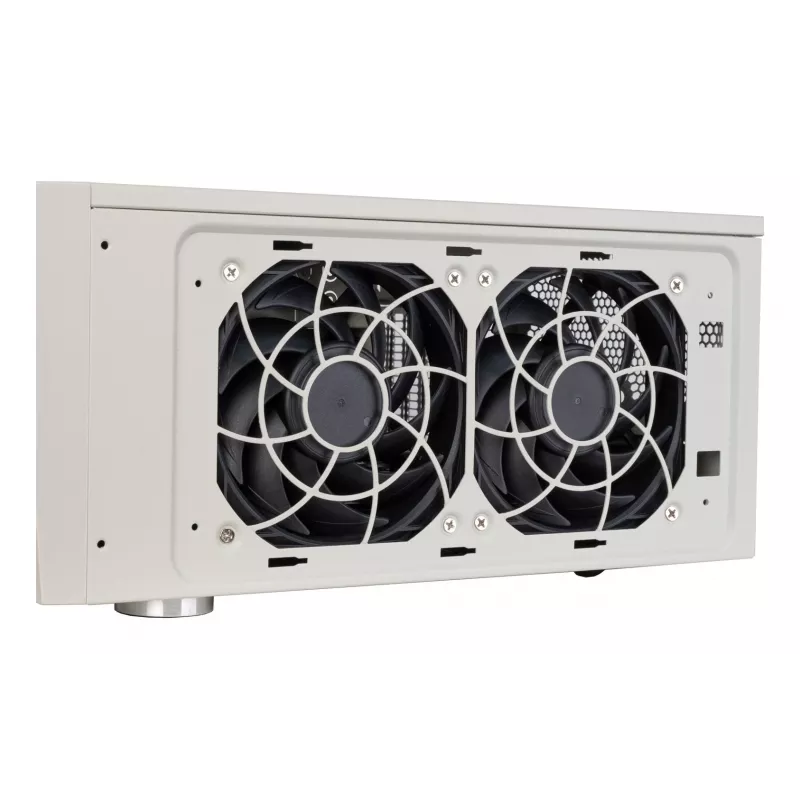 Korpusas SilverStone SST-FLP01W HTPC baltas