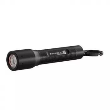 Rakto žiedo žibintuvėlis Ledlenser P3 Black – kompaktiškas aliumininis LED žibintuvėlis, AAA, iki 130 lm, IP54, 3 galios lygiai