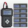 Qoltec skaitmeninis akumuliatoriaus testeris su LCD | Lenkiškas meniu | 12V | AGM | GEL | STD | 30-220AH