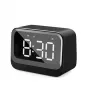 Skaitmeninis žadintuvas Denver EC-53B juodas LCD Bluetooth baterija