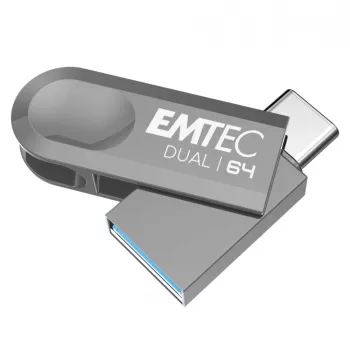 USB atmintukas Emtec 64 GB USB-A USB-C D280