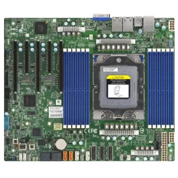 Pagrindinė plokštė Supermicro MBD-H13SSL-N-B, AMD Socket SP5, AMD EPYC 9004, DDR5, 3 TB, SATA, USB 3.1, VGA, PCIe