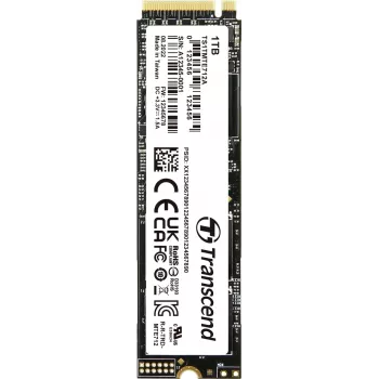 Transcend MTE712A - SSD - šifruotas - 1 TB - Vidinis - M.2 2280 (Dvipusis) - PCIe 4.0 x4 (NVMe) - 256 bitų AES - Savaiminis šifravimas (SED), TCG Opal Encryption 2.0