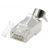 GEMBIRD RJ45 jungtys CAT7 8P8C auksuotos 15µ FTP/SFTP, pakuotė po 100 vnt.