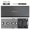 M.2 SATA SSD išorinis korpusas QOLTEC 51854 USB 3.0 be įrankių