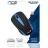 Cian Technology GmbH INCA pelė IWM-221RSMV Nano-USB belaidė 1000 DPI juoda/sidabrinė mažmeninė