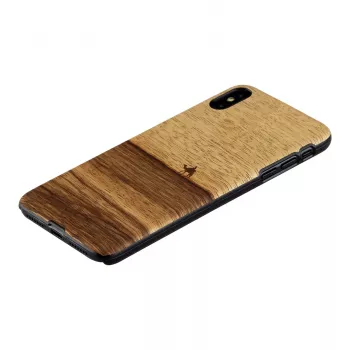 Apsauginis dėklas man and wood iPhone XS Max — terra black