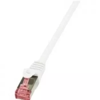 Tinklo kabelis LogiLink Cat.6 S/FTP RJ-45 7,5 m baltas