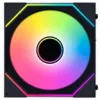 LIAN LI UNI FAN SL Wireless 120mm ARGB 3 rinkinys Juoda