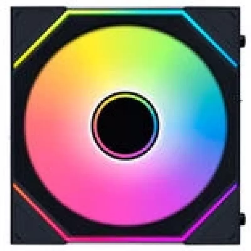 LIAN LI UNI FAN SL Wireless 120mm ARGB 3 rinkinys Juoda