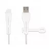 DeLOCK dulkių dangtelis USB Type-A kištukui ir USB Type-C kištukui rinkinys 2 vnt. baltas