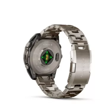 Išmanusis laikrodis GARMIN Fenix 8 47 mm, 1,4 colio (3,56 cm) AMOLED 454×454, titanas, Wi‑Fi, GPS