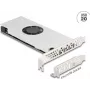 PCI Express x16 kortelė DELOCK 4× USB 20 Gbps Type-C keturių kanalų
