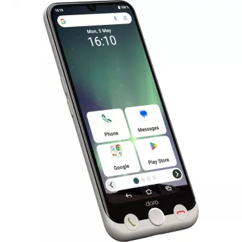 Išmanusis telefonas Doro Aurora A30 6,1 colio 6 GB 128 GB Baltas