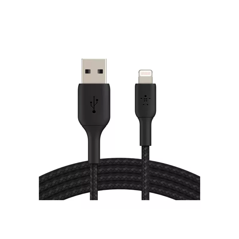 Belkin CAA002BT2MBK Lightning laidas 2 m Juoda