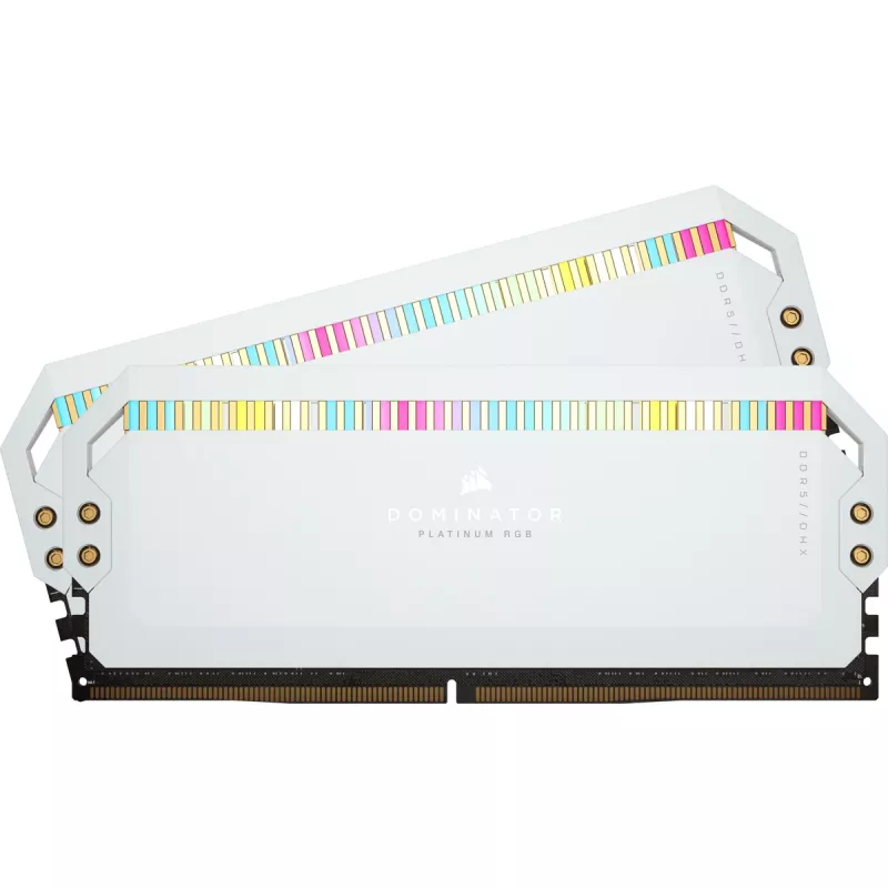 DIMM 64 GB DDR5-5200 2x 32 GB dual kit white Dominator Platinum RGB INTEL XMP
