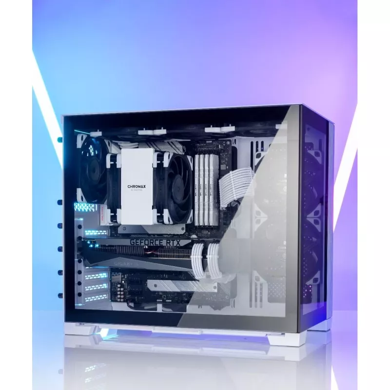 Oro aušintuvas Noctua NH-U12A CHROMAX.BLACK – 120 mm dvigubas ventiliatorius, 158 mm aukštis, suderinamas su LGA 1200, 2000 RPM maks.