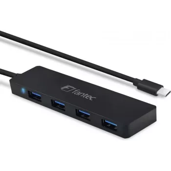 USB šakotuvas FANTEC UMP-4U31-C, 4x USB-A 3.0, USB-C jungtis