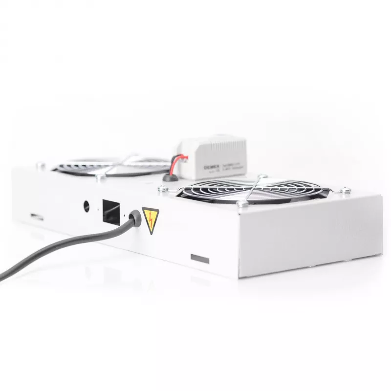 Stogo ventiliacinis blokas Digitus DN-19 FAN-2-WM-T