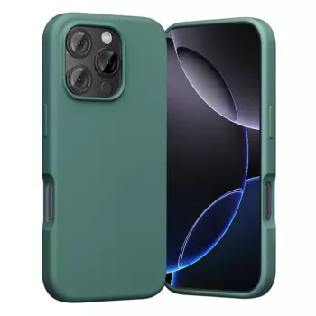 Apsauginis dėklas Vention KUHG0-40 iPhone 16 Pro Max MagSafe, žalias, plonas minkštas dangtelis