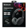 Belaidės ausinės DEFENDER Freemotion B480 – uždengiančios ausis, uždaros, Bluetooth, 20–20000 Hz, 99 dB, USB-C, AUX