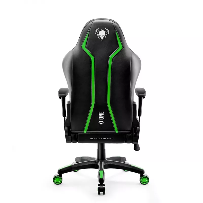 Kėdė Diablo X-One 2.0 Normal Size Gaming juoda, žalia