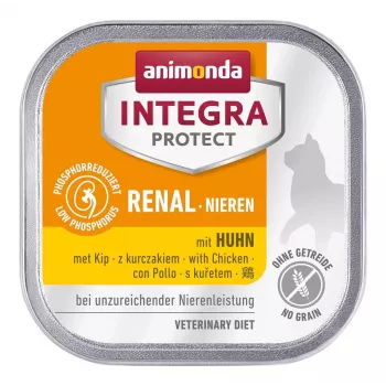 ANIMONDA Integra Protect Renal Chicken - šlapias ėdalas katėms - 100g