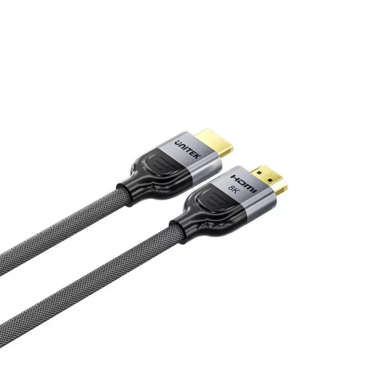 HDMI kabelis Unitek C11093RGY01-8M — HDMI 2.1, 8 m, palaiko 8K