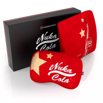 noblechairs Memory Foam Pagalvių Rinkinys - Fallout Nuka-Cola Leidimas (atidaryta pakuotė)