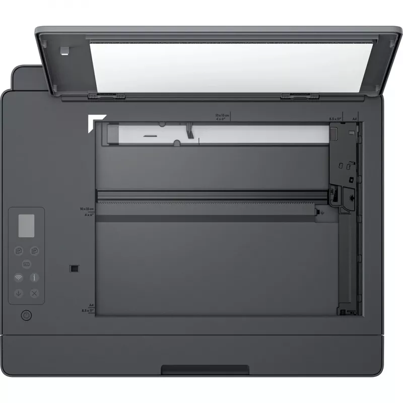 HP Smart Tank 581 Daugiafunkcinis Spausdintuvas Terminis Rašalinis Spalvotas – A4, Wi‑Fi, Dvipusis (rankinis), 4 kasetės, 4800x1200 DPI
