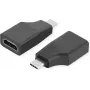 ROTRONIC-SECOMP VALUE - Videoadapter - 24 pin USB-C männlich zu HDMI weiblich - Schwarz - unterstützt 4K 60 Hz (3840 x 2160)