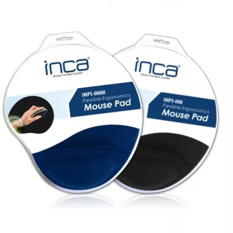 Cian Technology GmbH INCA pelės kilimėlis IMPS-008M su silikoniniu riešo atramu 3 mm mėlynas