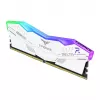 Team Group T-Force DELTAa RGB DDR5 atminties rinkinys 32 GB (2×16 GB) baltas
