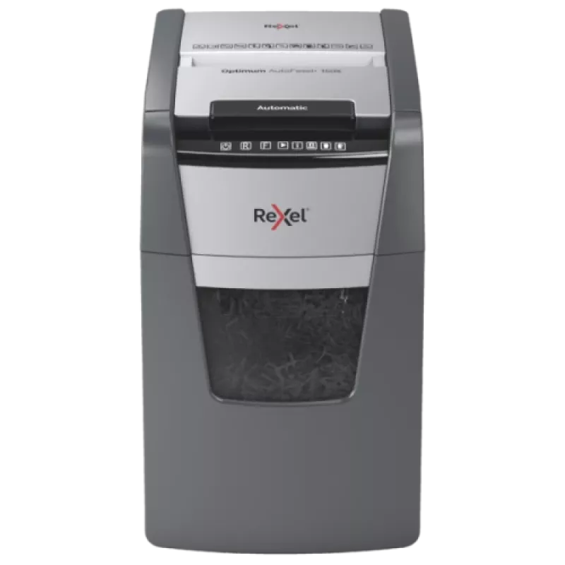 Rexel Optimum AutoFeed+ 150X automatinis kryžminis popieriaus smulkintuvas P4