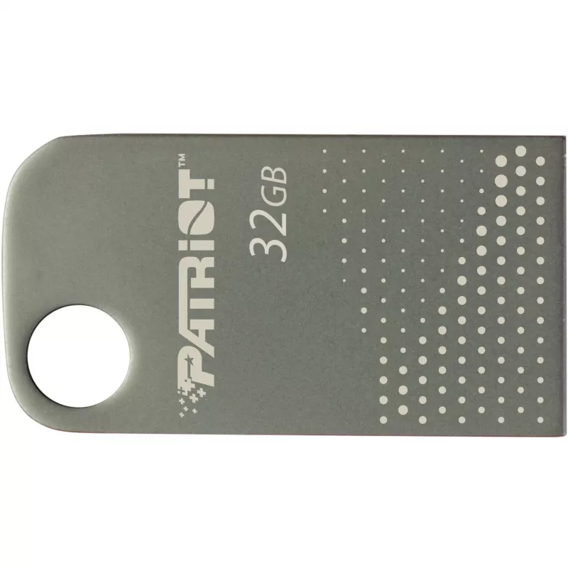 Patriot FLASHDRIVE Tab300 32GB USB 3.2 120MB/s, mini, aliuminis, sidabrinis
