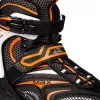 Čiuožkai riedučiai Nils Extreme NA1060S JUODA-ORANŽINĖ DYDIS 40
