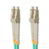 Qoltec šviesolaidinis jungiamasis laidas - LC/UPC Multimode (M) į LC/UPC Multimode (M) - 1 m - OM3 - 50/125 µm - dupleksas - halogeninis