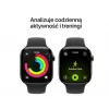 Išmanusis laikrodis Apple Watch Series 11 GPS + Cellular 42mm Slate Titanium korpusas Black Sport Band M/L
